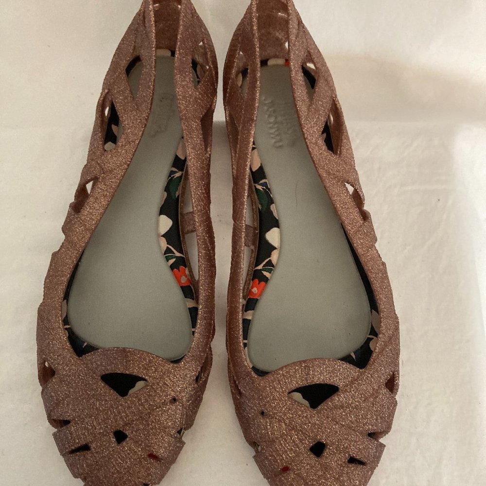 Melissa + Jason Wu Rubber Flats 9